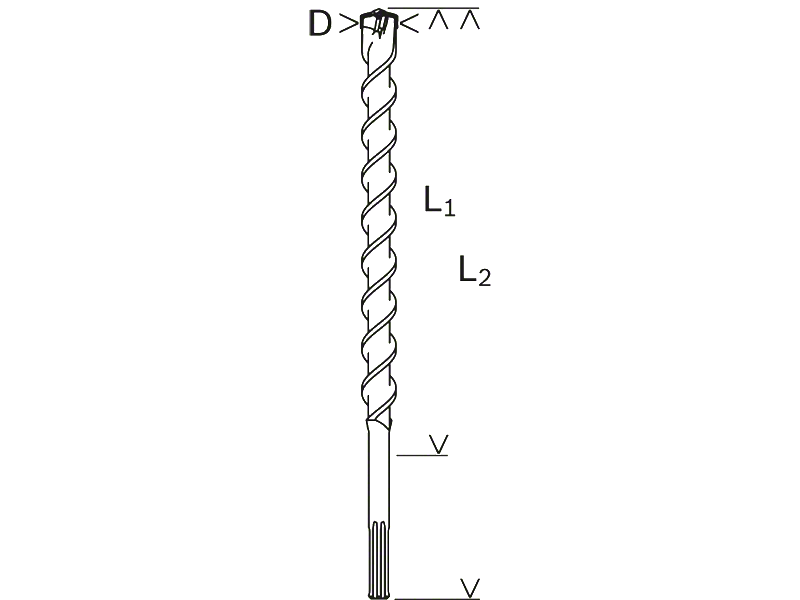 Udarni sveder Bosch SDS max-7, Dimenzije: 35x600x720mm, 2608586797